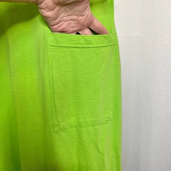 Cover Charge Vintage T-Shirt Dress with pockets Green Size Small - Picture 5 of 9